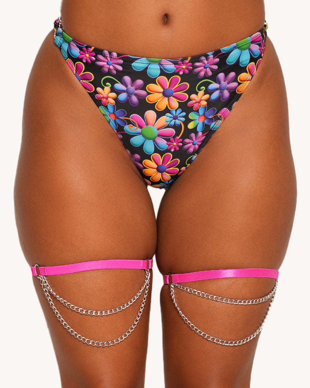 Psychodelic Daisy Shorts - Image 32273009737911