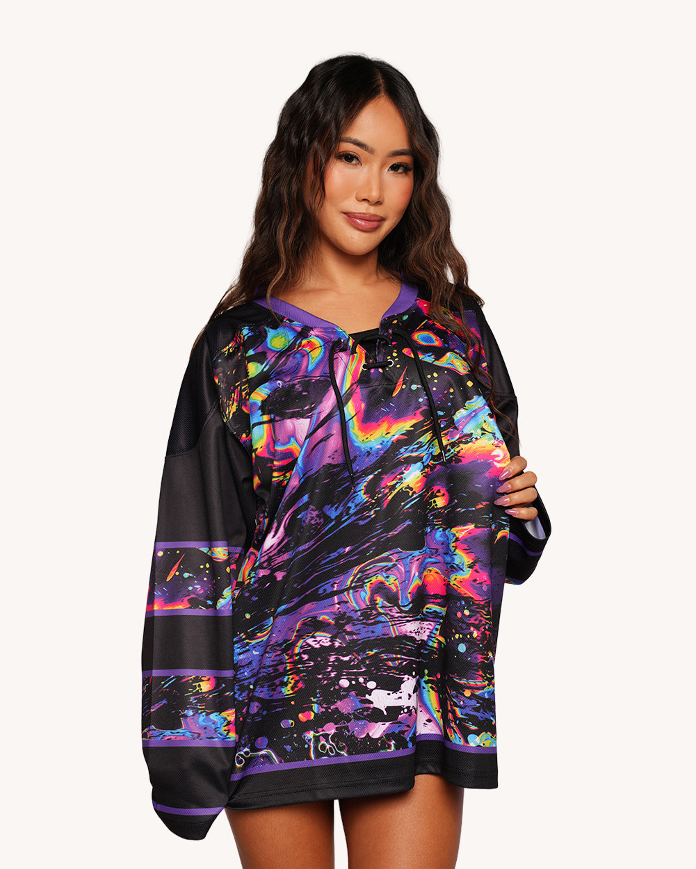 Psytrance Planet Hockey Jersey - Image 38383800746167