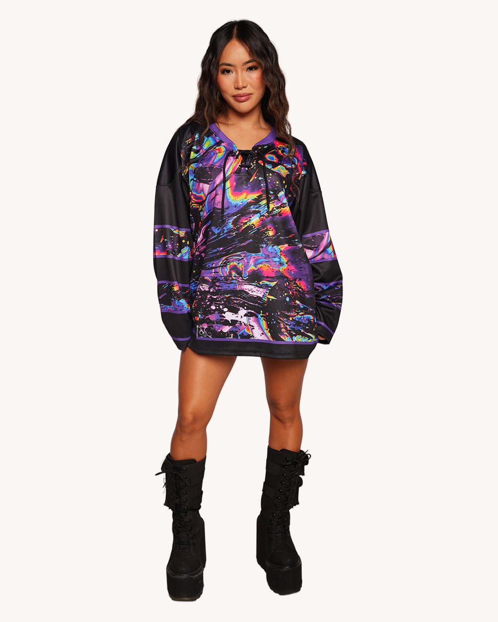Psytrance Planet Hockey Jersey - Image 3