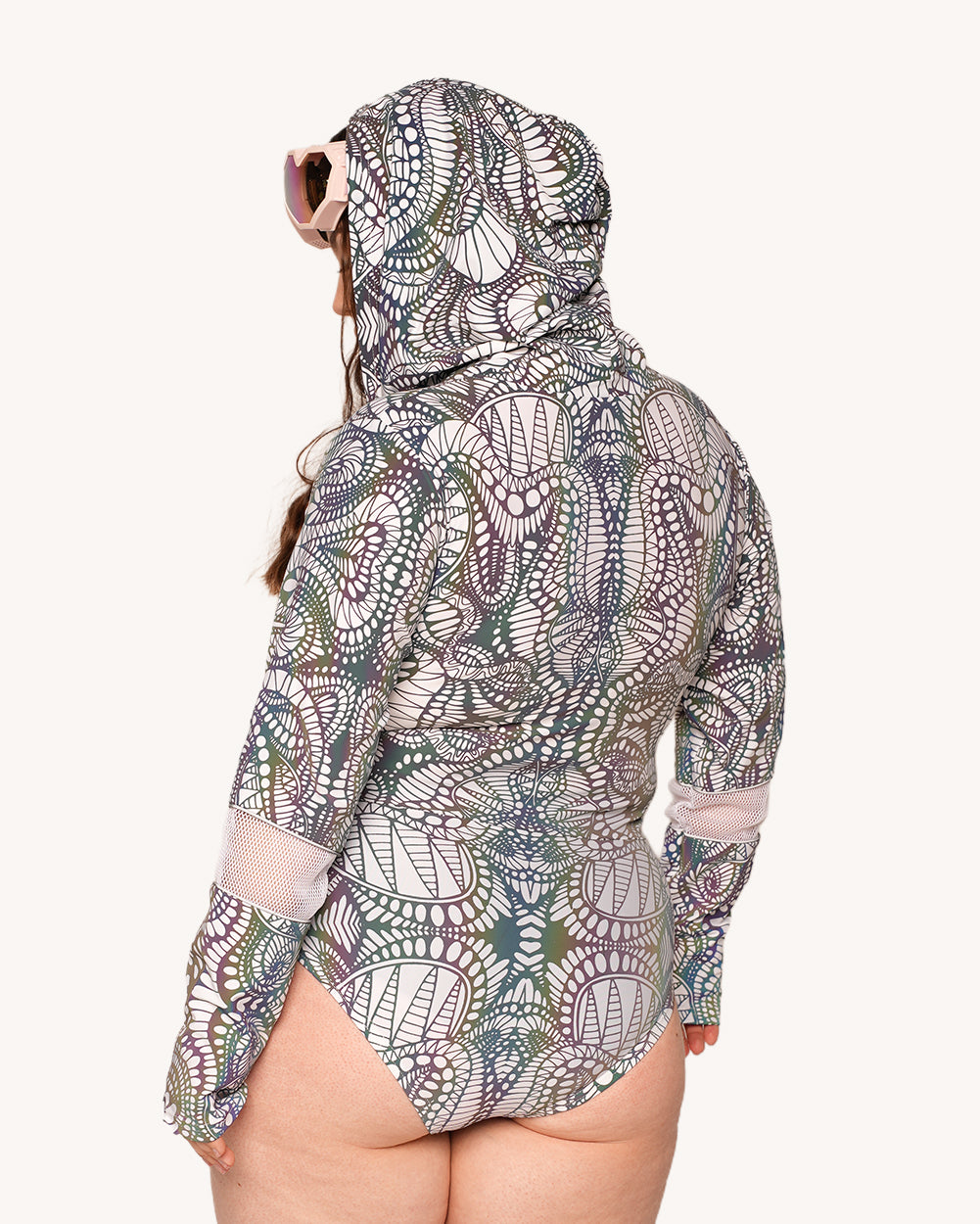 Pure Euphoria White Reflective Bodysuit - Image 6