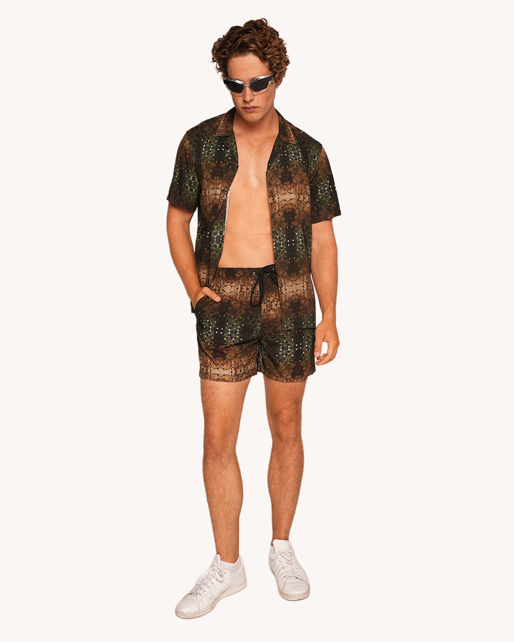 Raptor's Wake Camp Shorts-Men