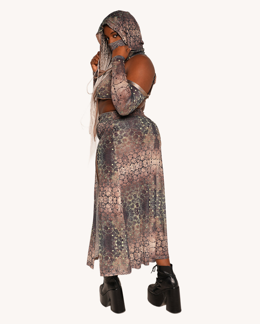 Raptor's Wake Dress - Image 7