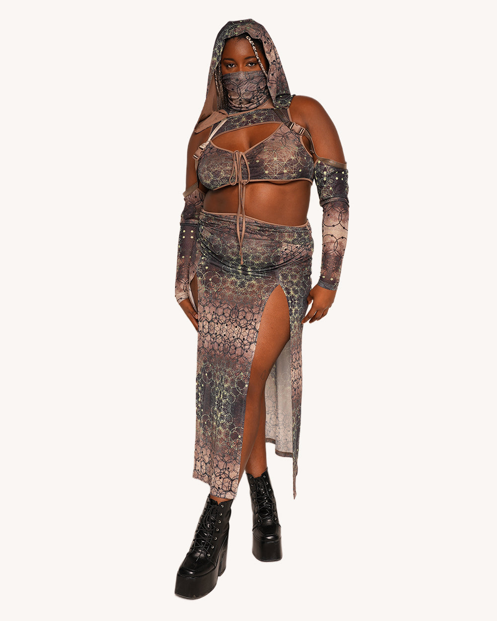 Raptor's Wake Dress - Image 33844475887799