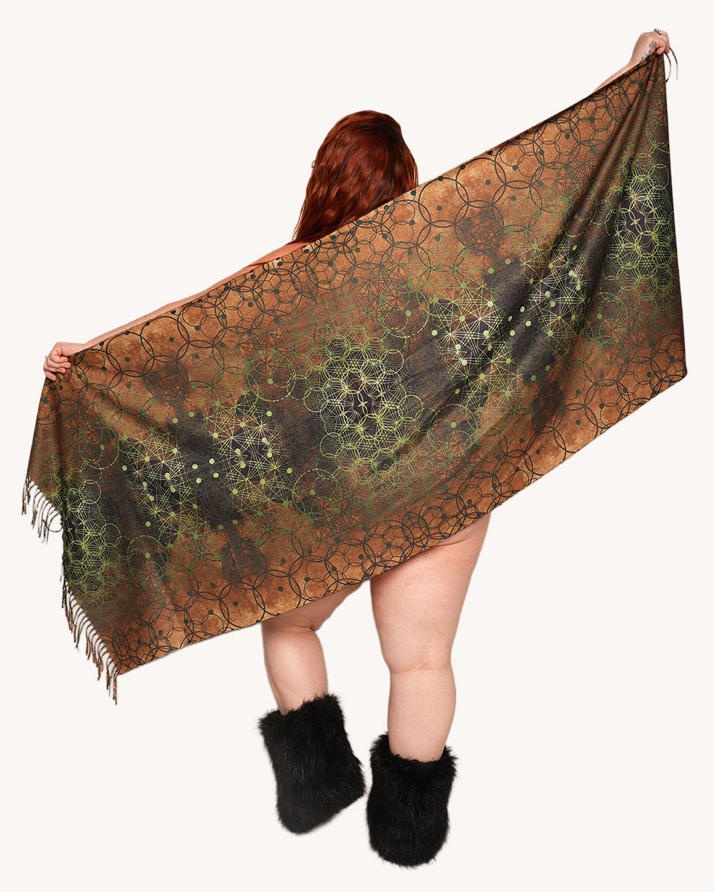 Raptor's Wake Pashmina - Image 33563314127031
