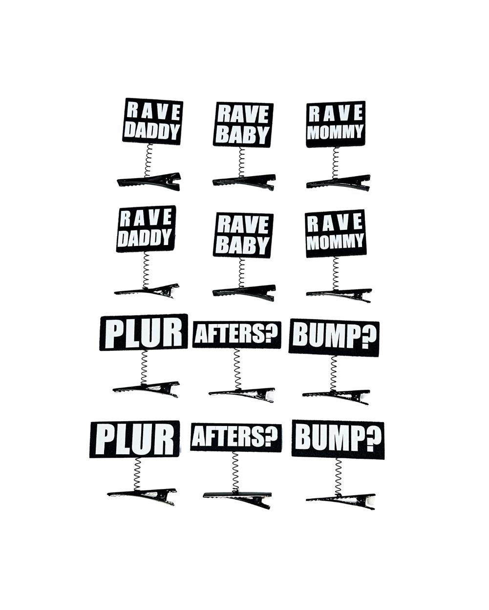 Rave Fam Text Sprouts 12-pc Set - Image 32875440701623