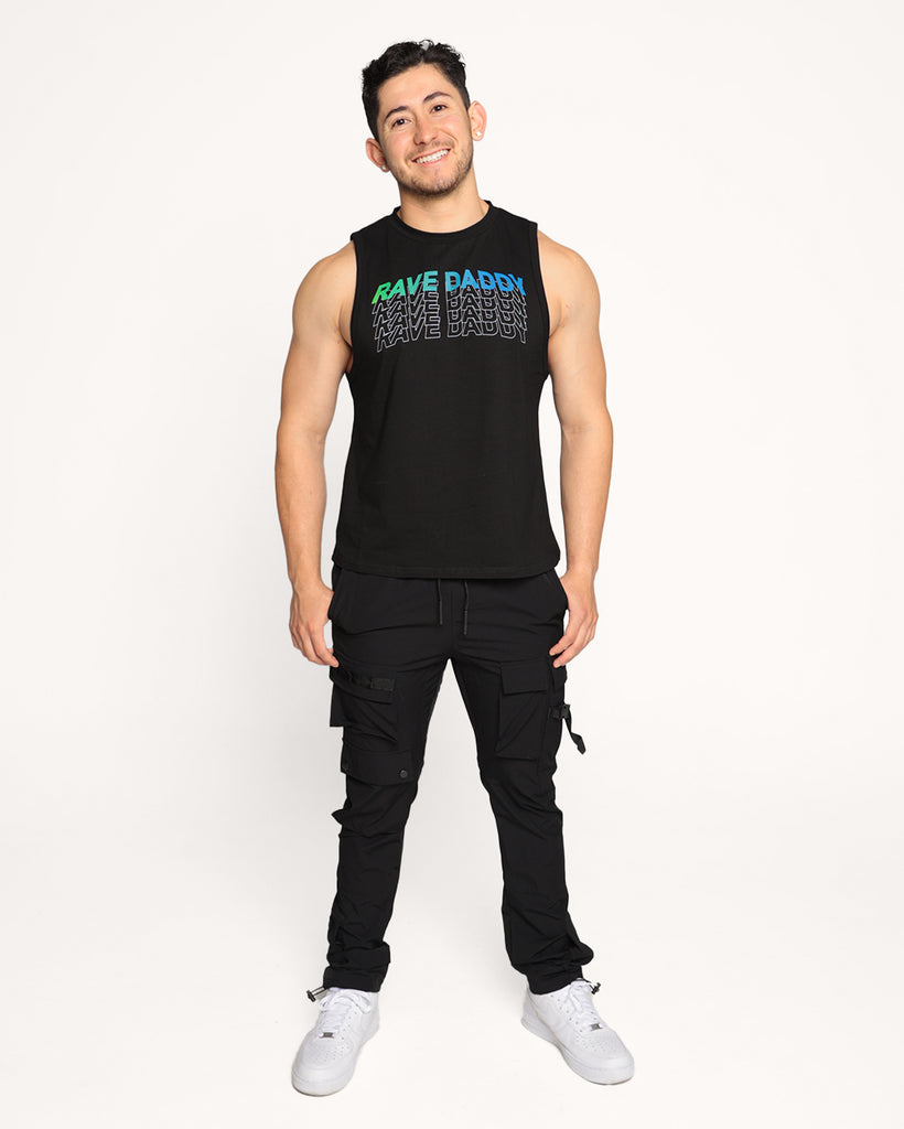 Rave Daddy Men's Tank-Dark Blue-Regular-Full--Eric2---L