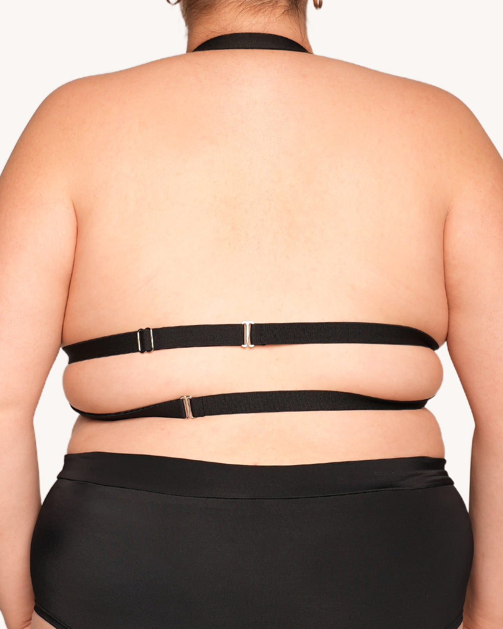 Rave On Halter Top - Black - Image 4