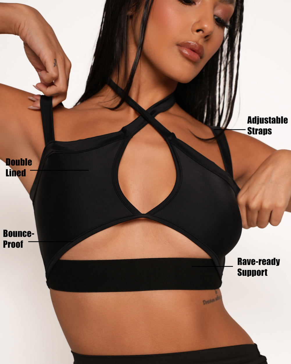 Rave & Repeat Halter Top - Image 1