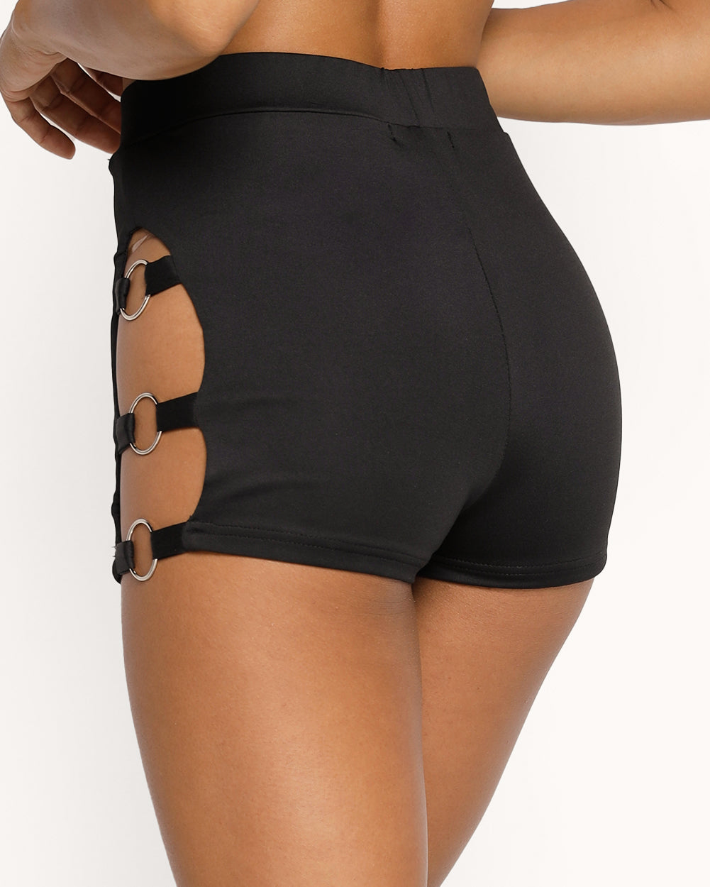 Bass So Deep Shorts-Black-Regular-Back--Courtney---S