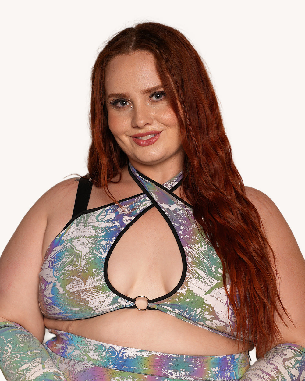 Reckless Reflective Halter Top - Image 6