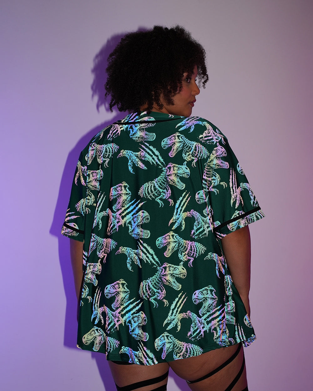 Reflective Rex Baseball Jersey - Image 37058834890935