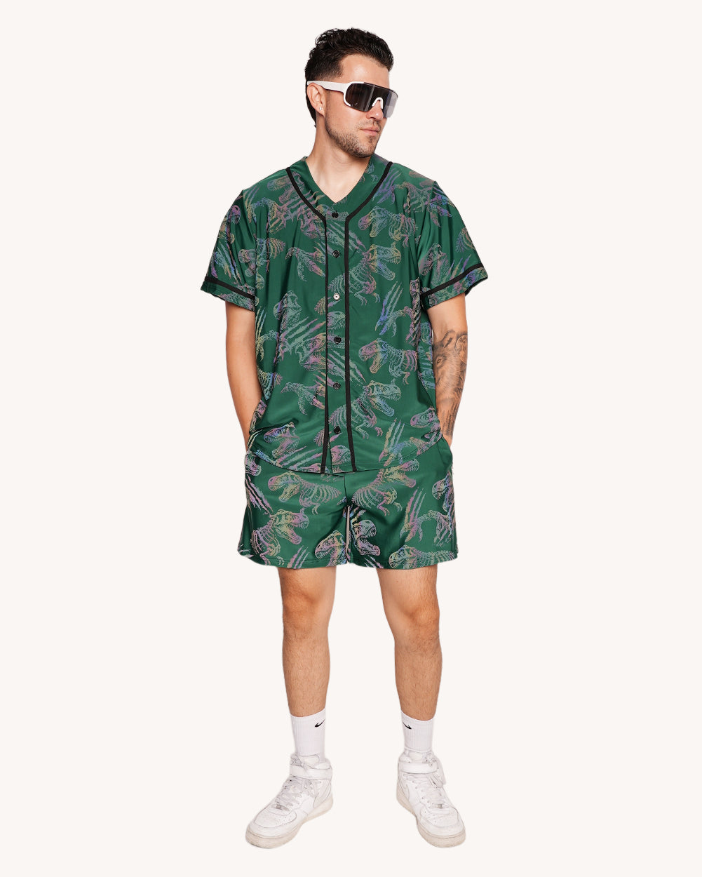 Reflective Rex Baseball Jersey - Image 37058834628791