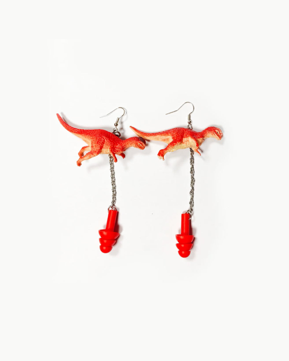 Reptile Rave Dino Earplug Earrings - Image 33529411338423