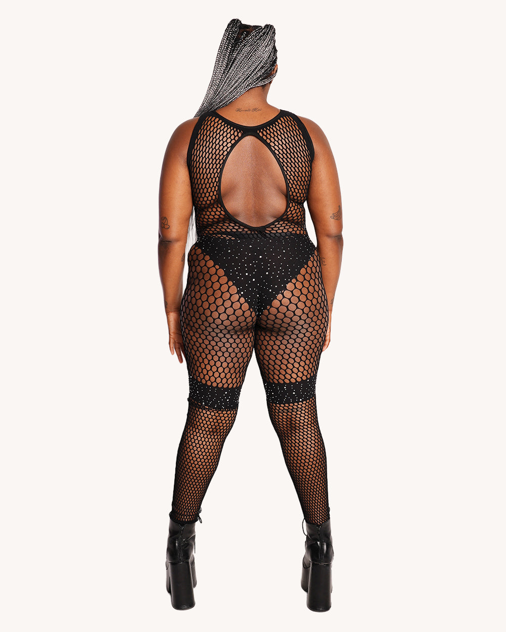 Rhinestone Brat Jumpsuit - Image 4