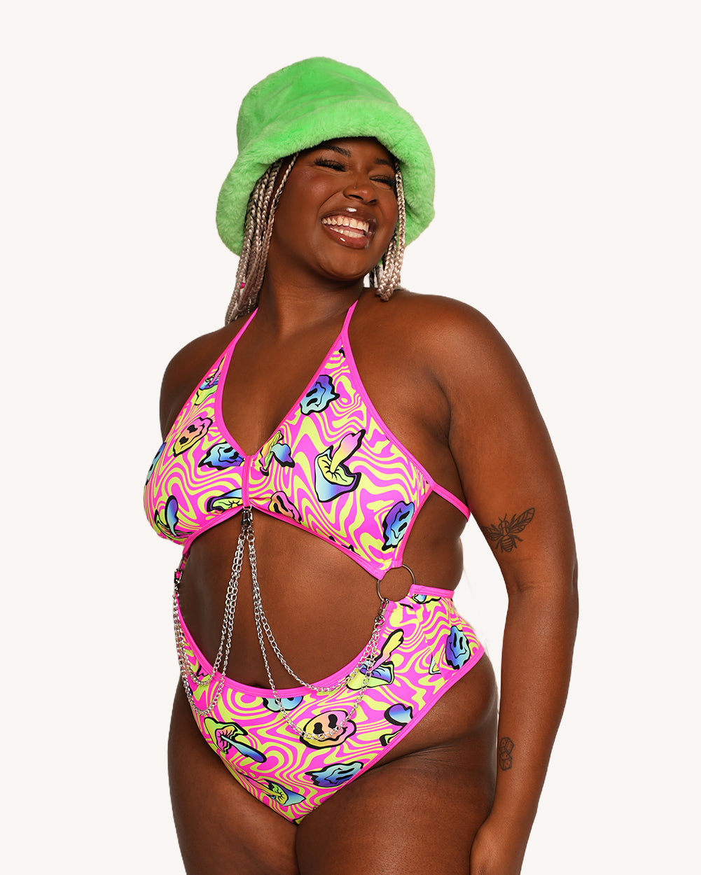 Rolita Couture x iHR Am I Tripping Punk Princess Bodysuit - Image 4