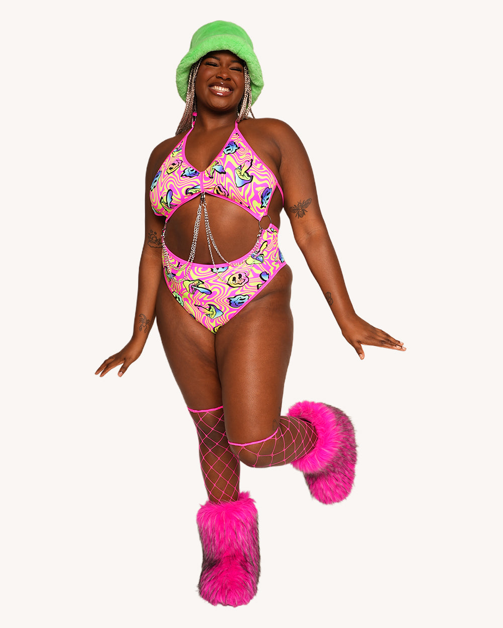 Rolita Couture x iHR Am I Tripping Punk Princess Bodysuit - Image 7