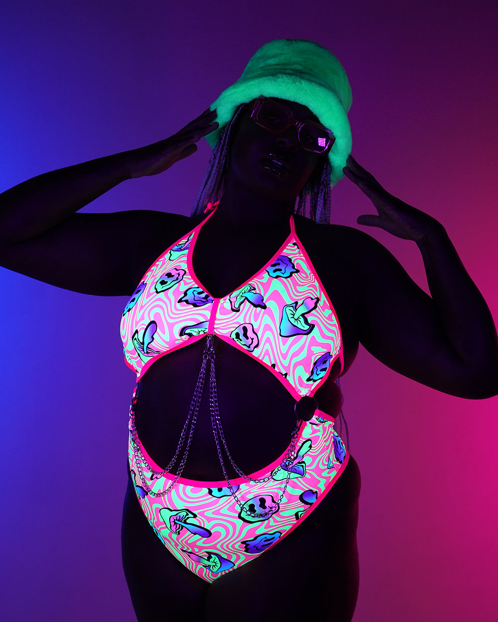 Rolita Couture x iHR Am I Tripping Punk Princess Bodysuit - Image 5