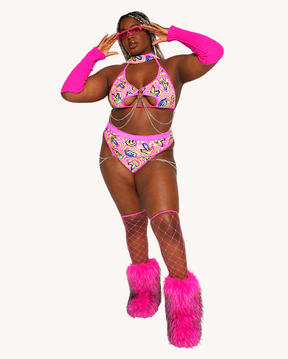 Rolita Couture x iHR Am I Tripping Rebel Chain Bottoms - Image 3