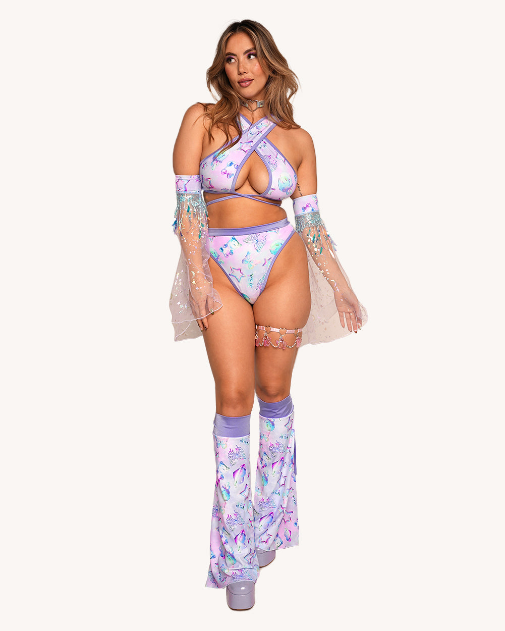 Rolita Couture x iHR Cosmic Chrome Bootylicious Bottoms - Image 3