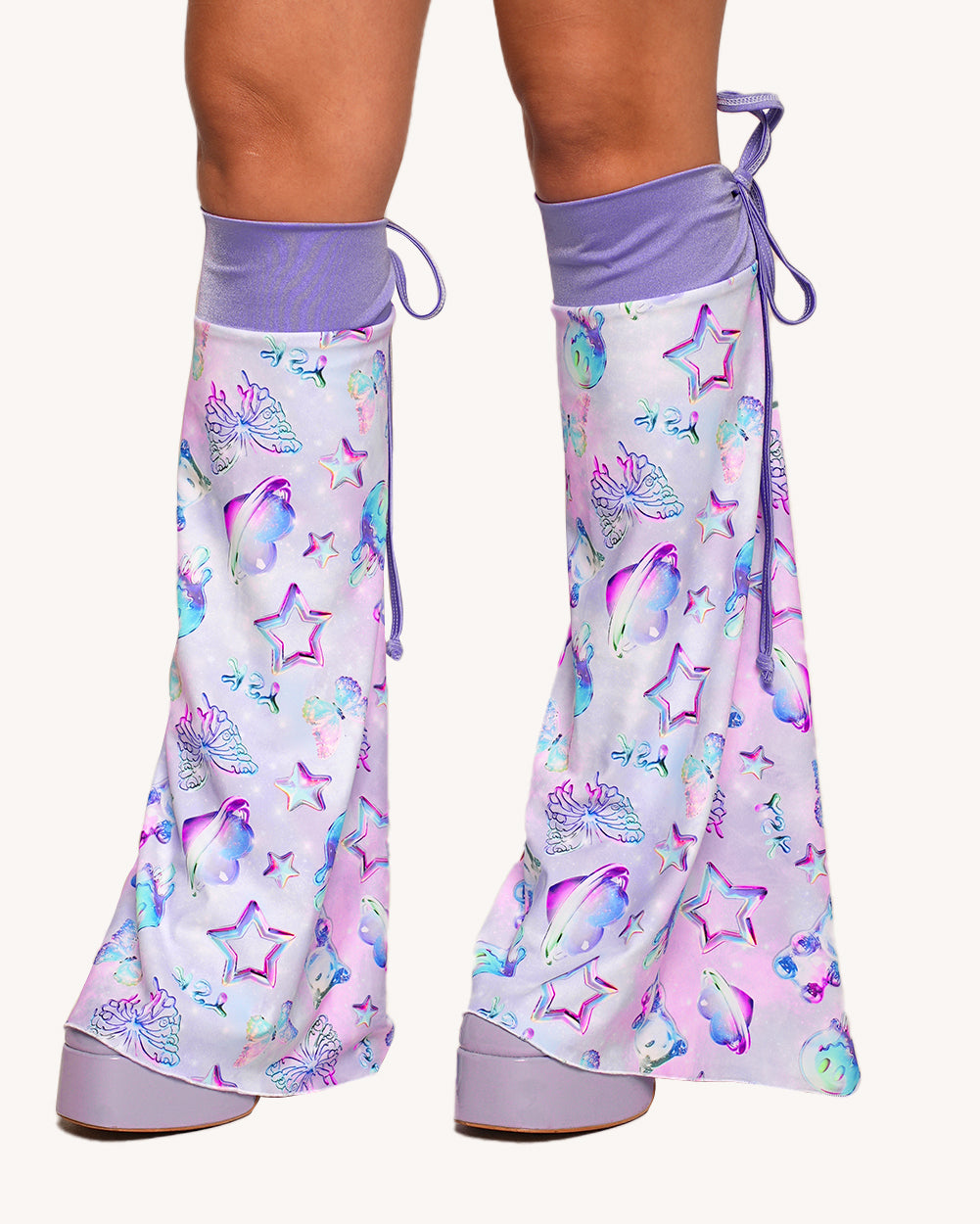 Rolita Couture x iHR Cosmic Chrome Leg Cover - Image 2