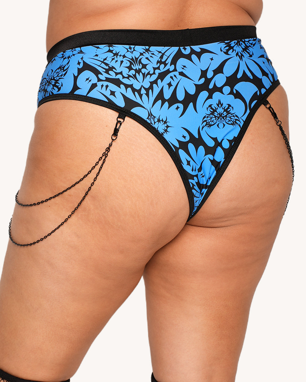 Rolita Couture x iHR Digital Hex Bootylicious Chain Bottoms - Image 34928667033783