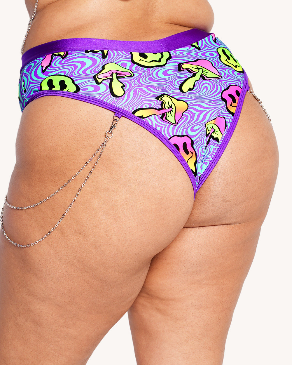 Rolita Couture x iHR Shroomface Bootylicious Chain Bottoms - Image 36344692637879