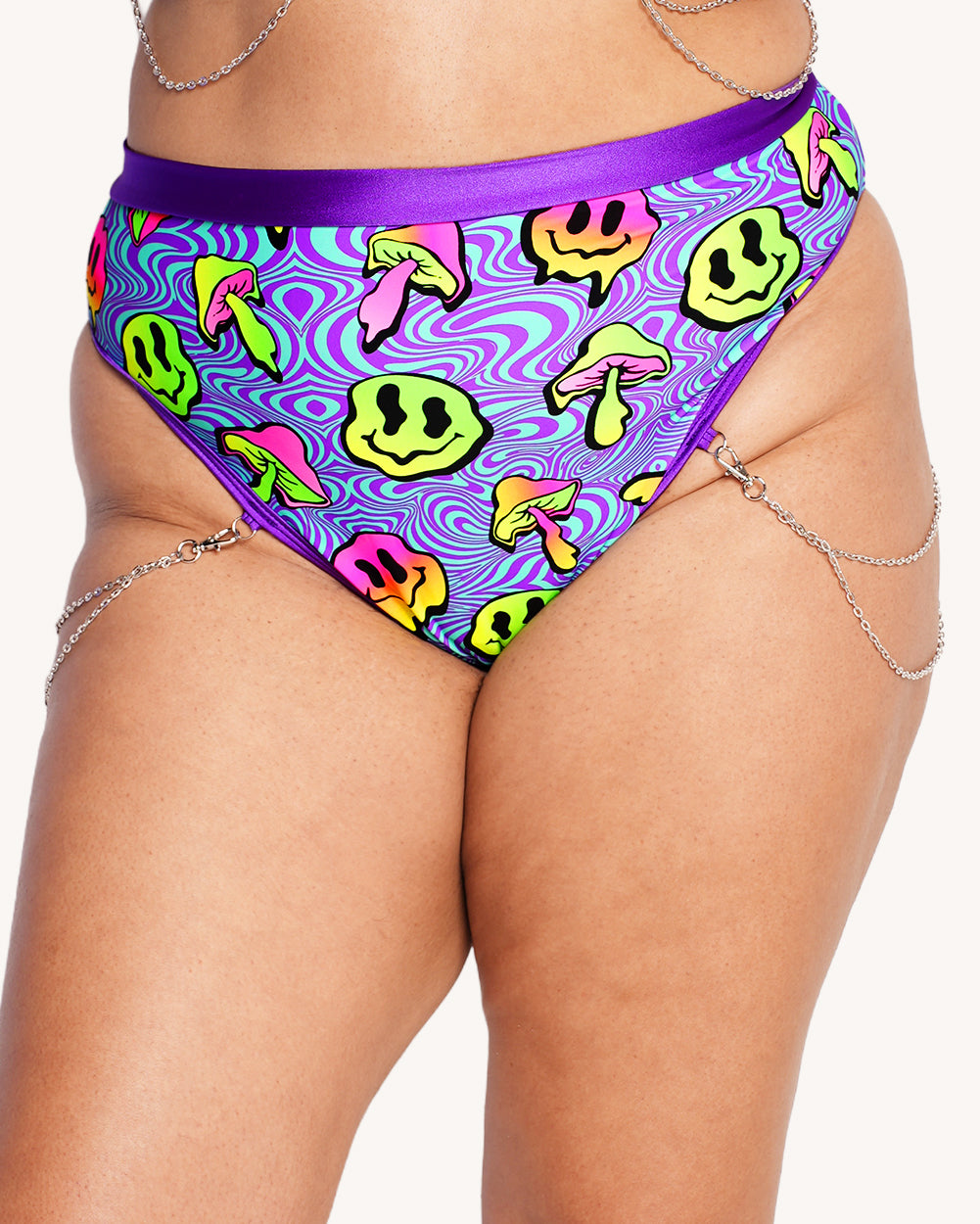 Rolita Couture x iHR Shroomface Bootylicious Chain Bottoms - Image 4