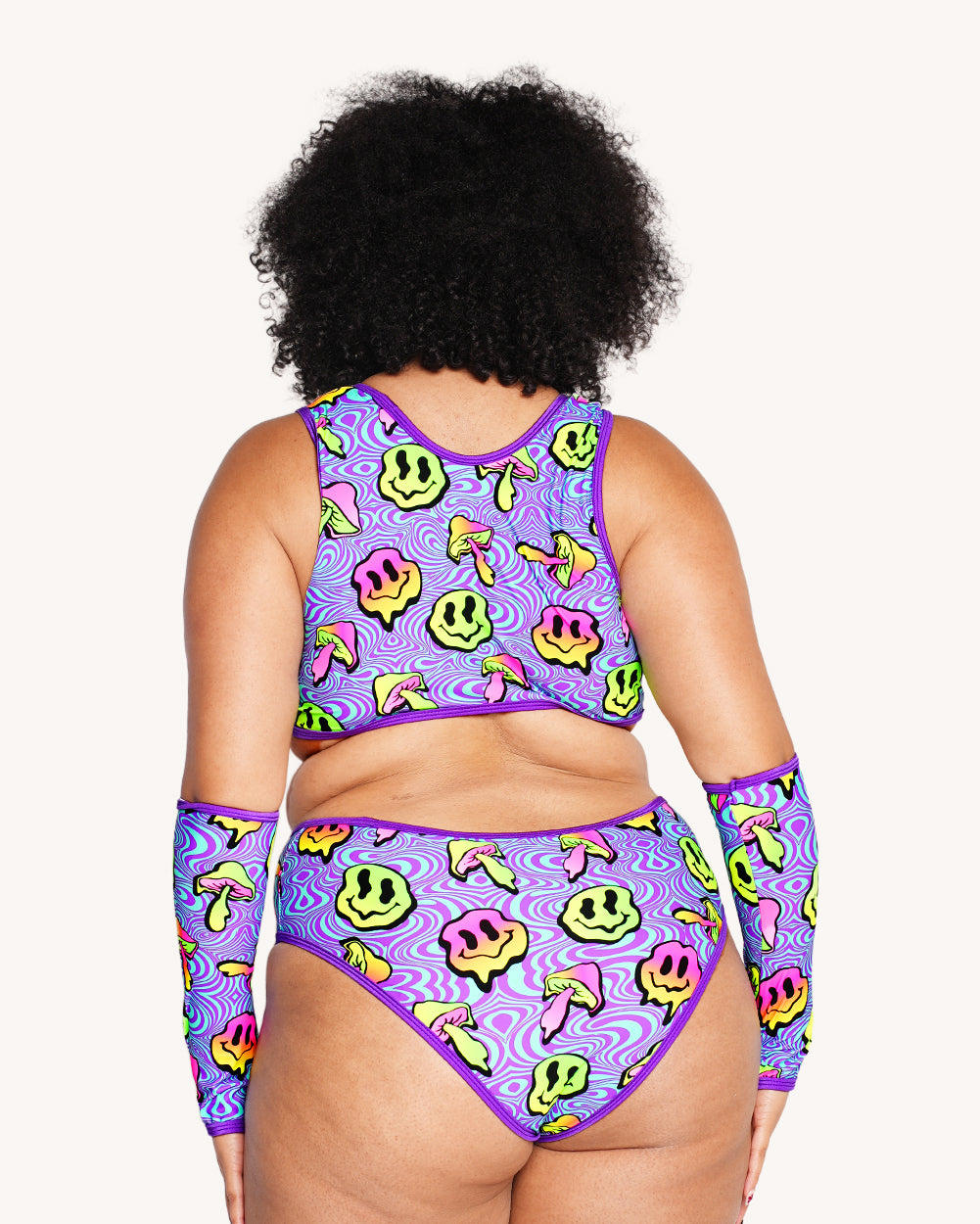 Rolita Couture x iHR Shroomface Cut Out Bodysuit - Image 6