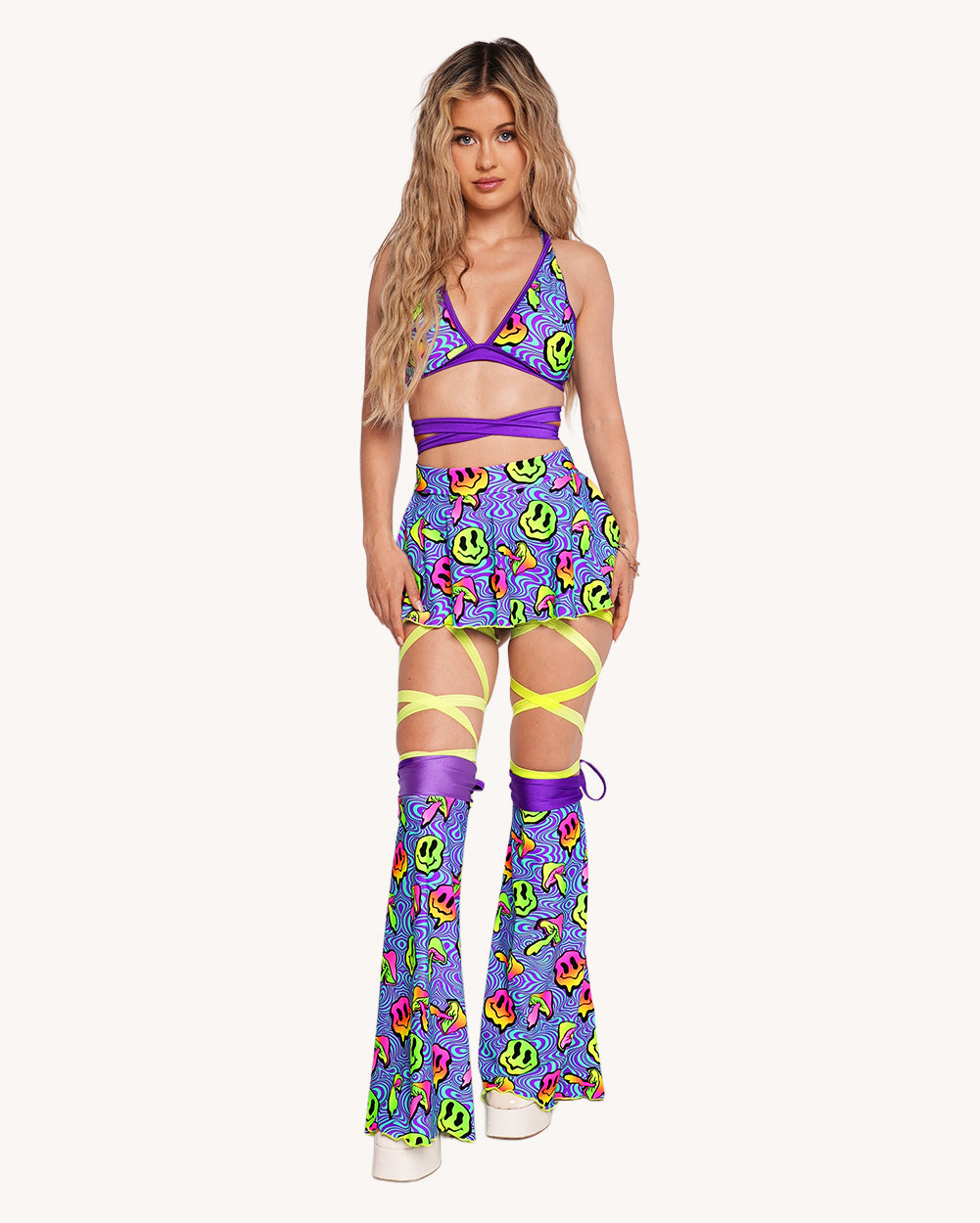 Rolita Couture x iHR Shroomface Leg Covers - Image 36344739004599