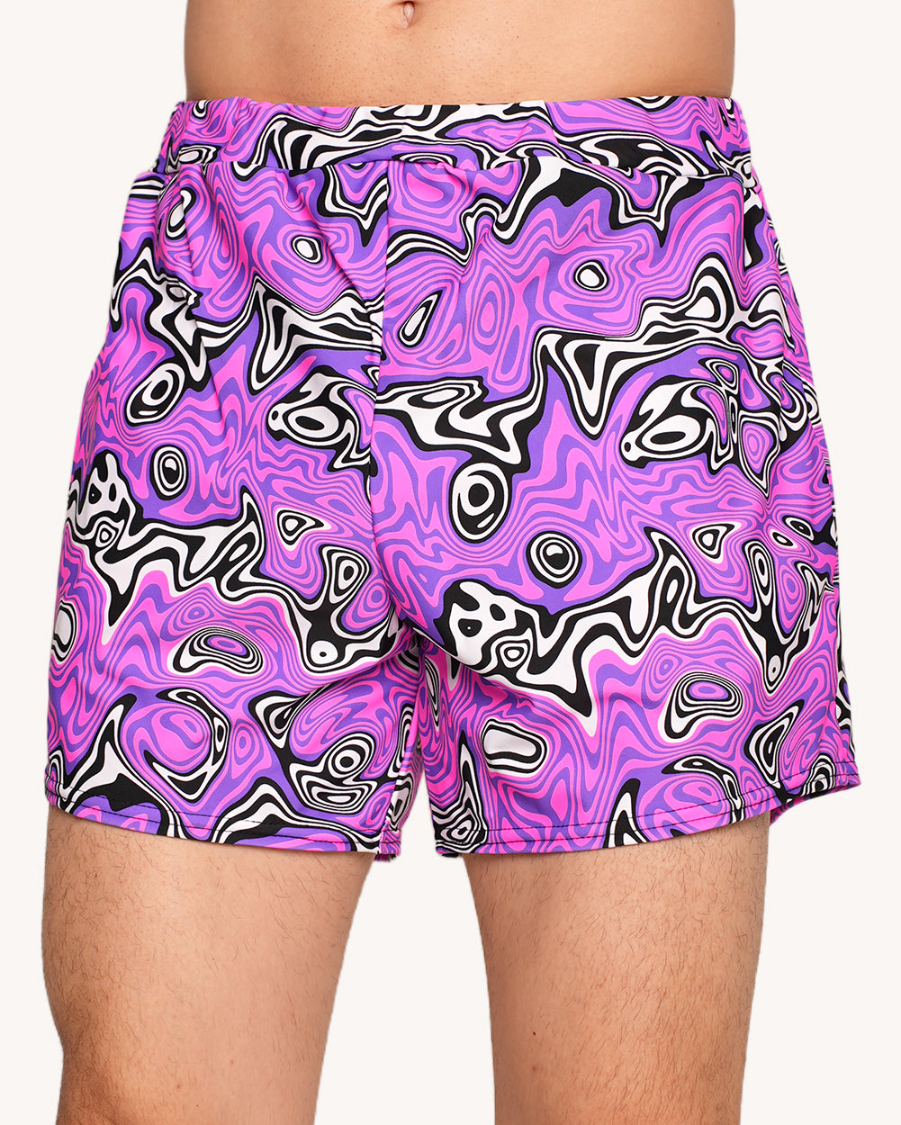 Rolita Couture x iHR Ultraviolet Vortex Easy Rider Shorts - Image 34825732620471