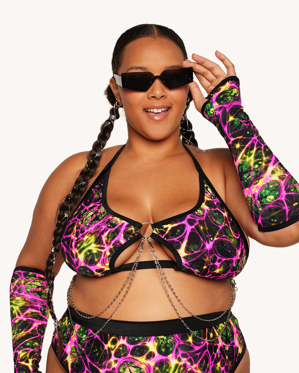 Rolita Couture x iHR Venom Chain Bralette - Image 4