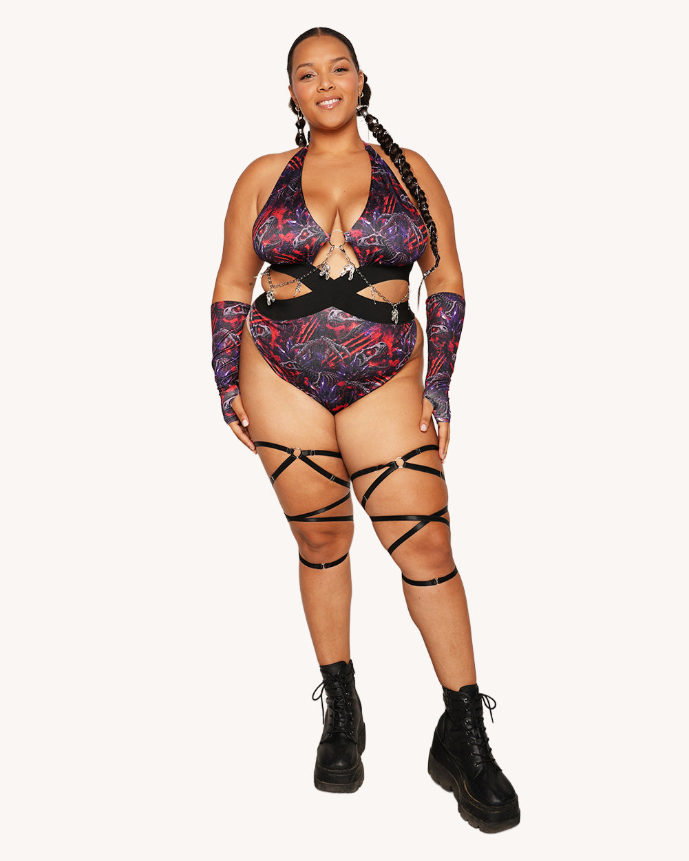 Savage Rex Bodysuit with Sleeves - Image 8