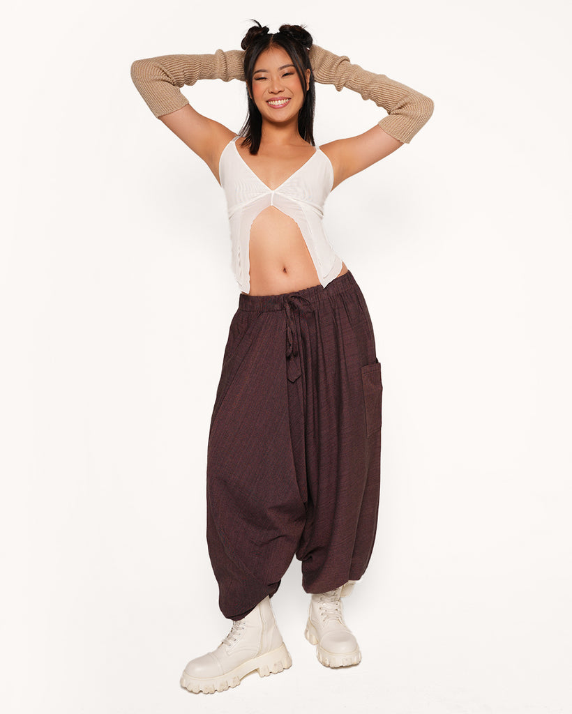 Scarecrow Pants-Brown-Regular-Full--Valerie---One Size