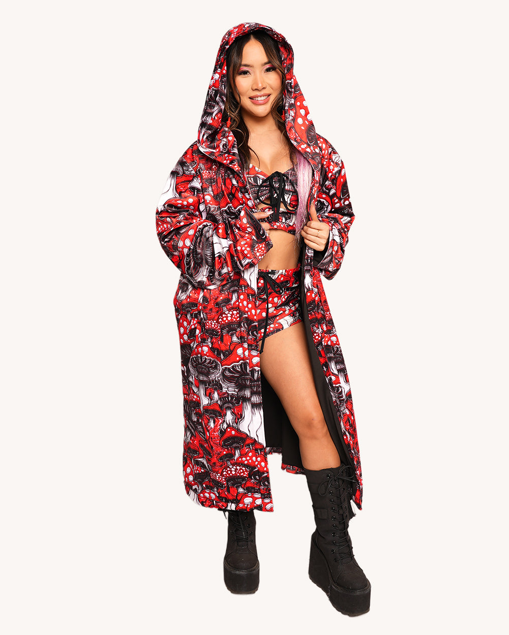Secret of Life Mushroom Cloak with Hood - Image 34753952219319