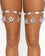 Secret Admirer Pair Butterfly Leg Garters