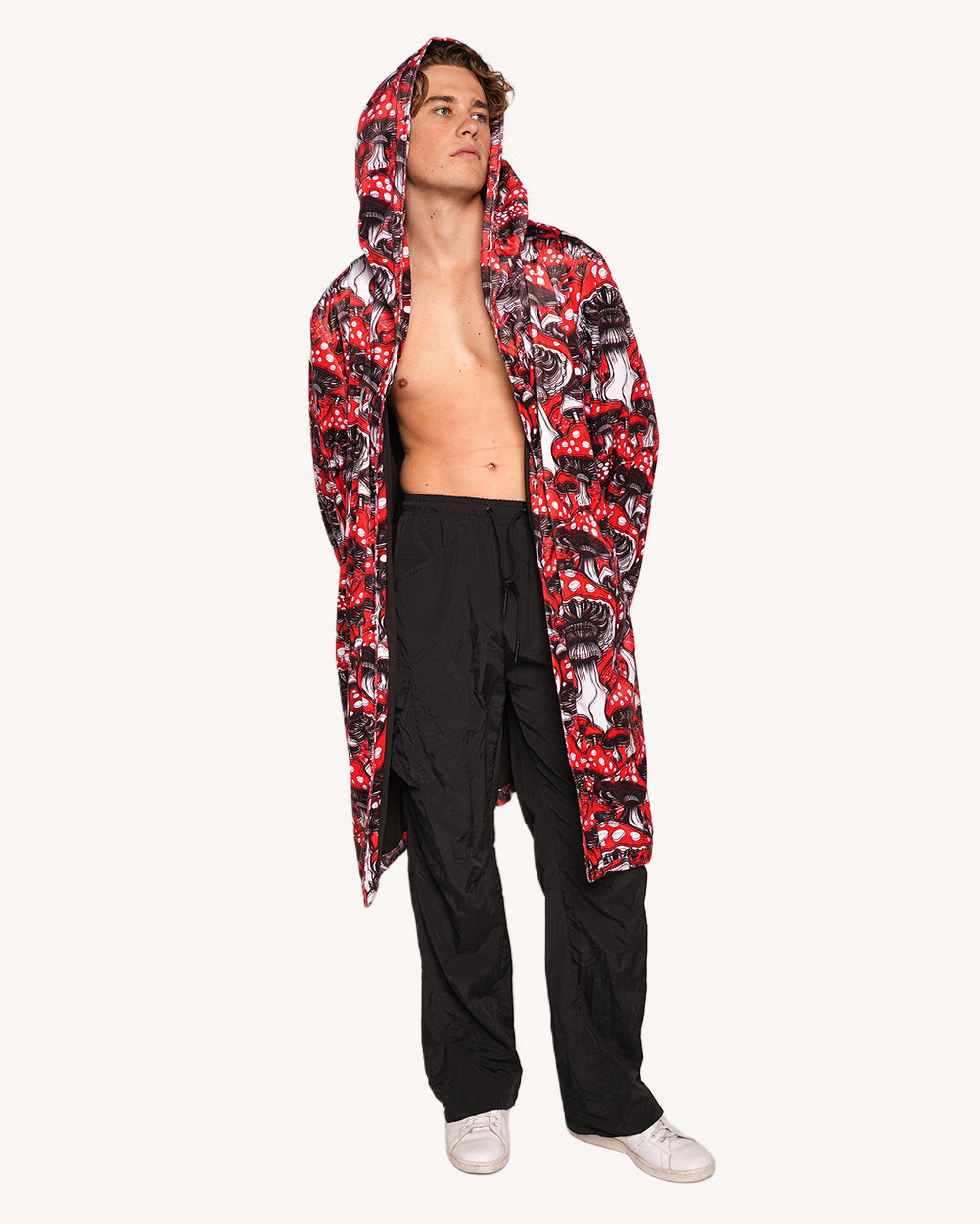 Secret of Life Mushroom Cloak with Hood-Men