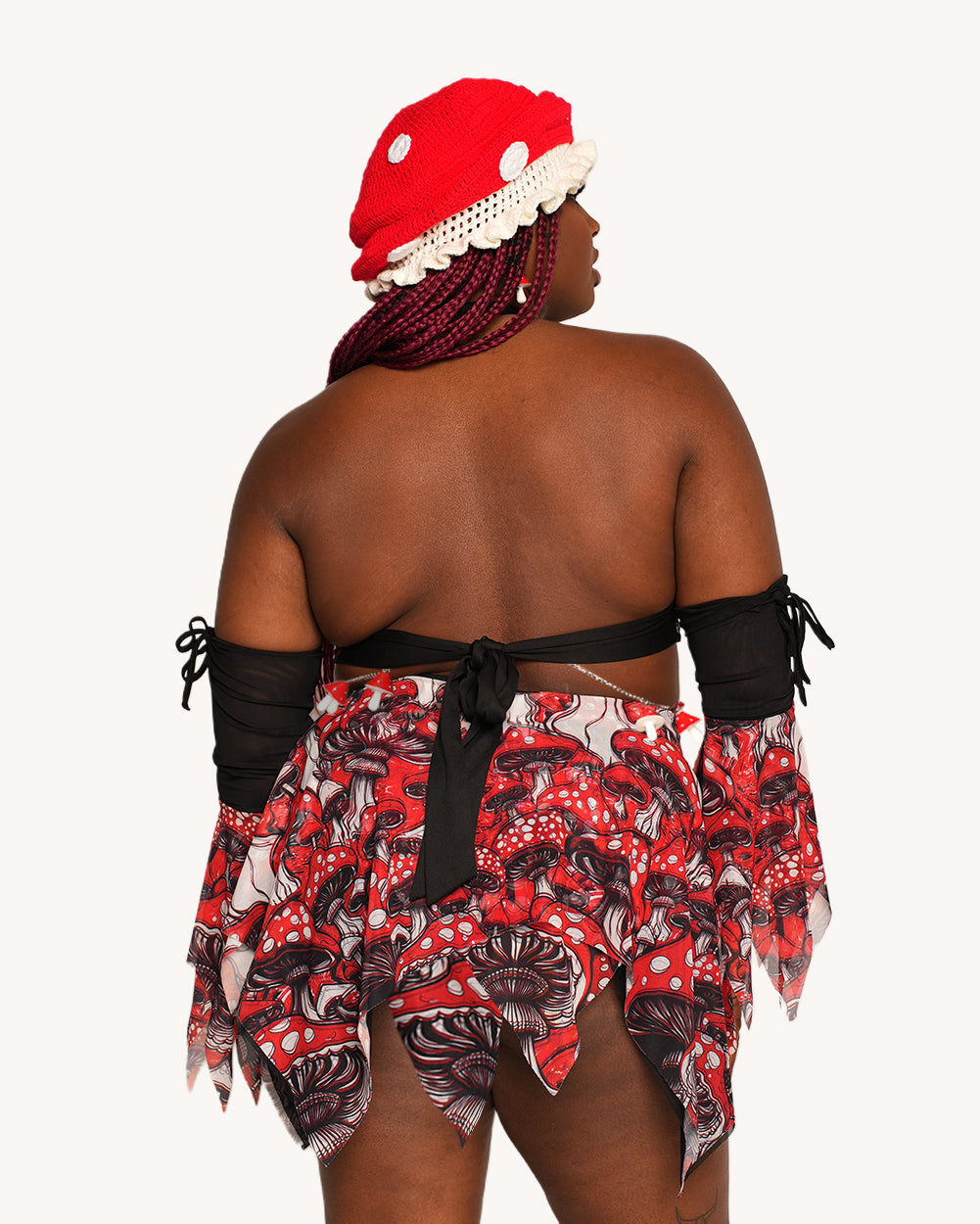 Secret of Life Mushroom Dress with Sleeves - Image 4