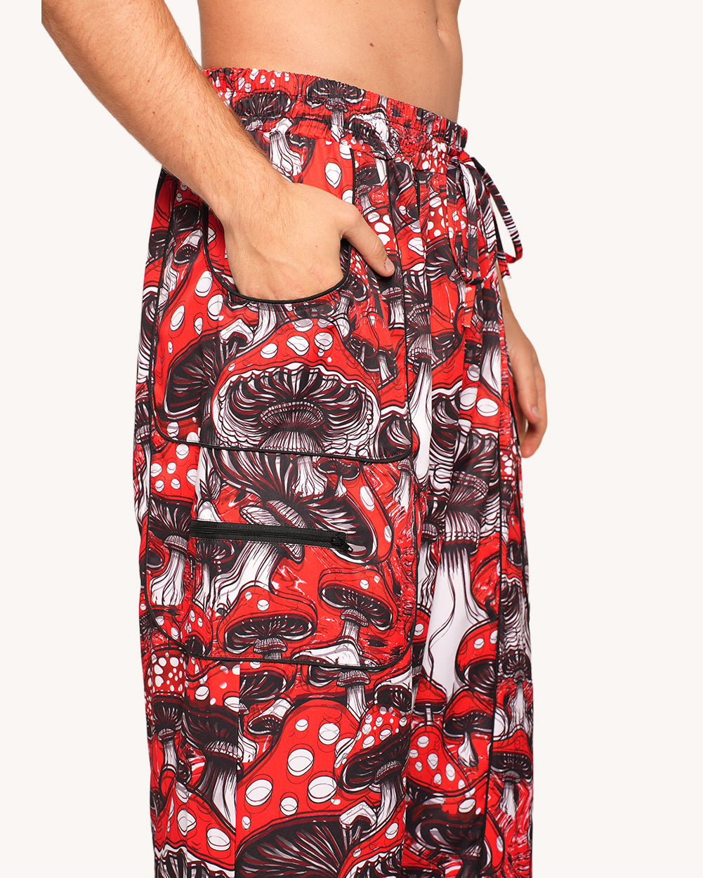 Secret of Life Mushroom Harem Pants-Men