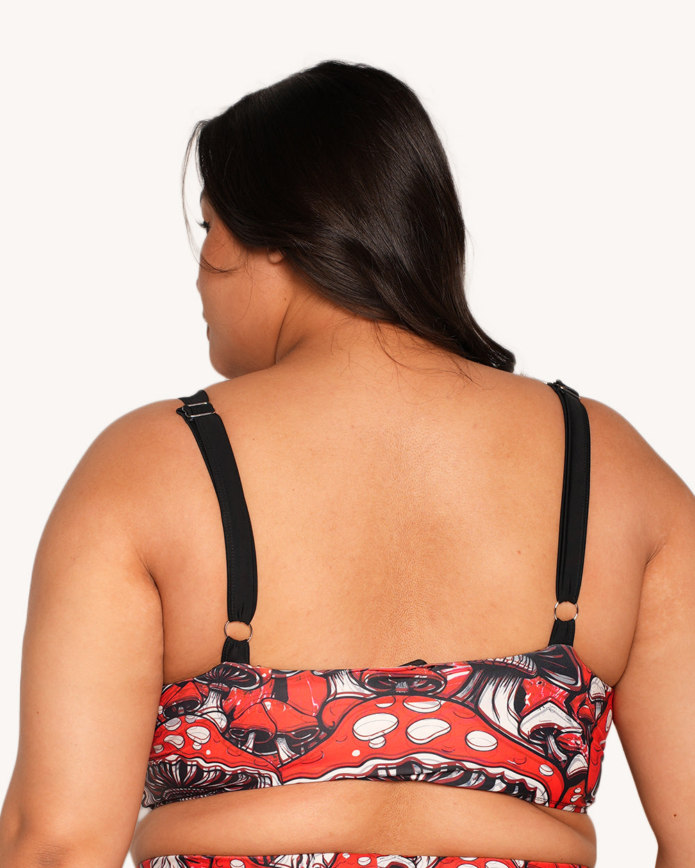 Secret of Life Mushroom Ruched Top - Image 1