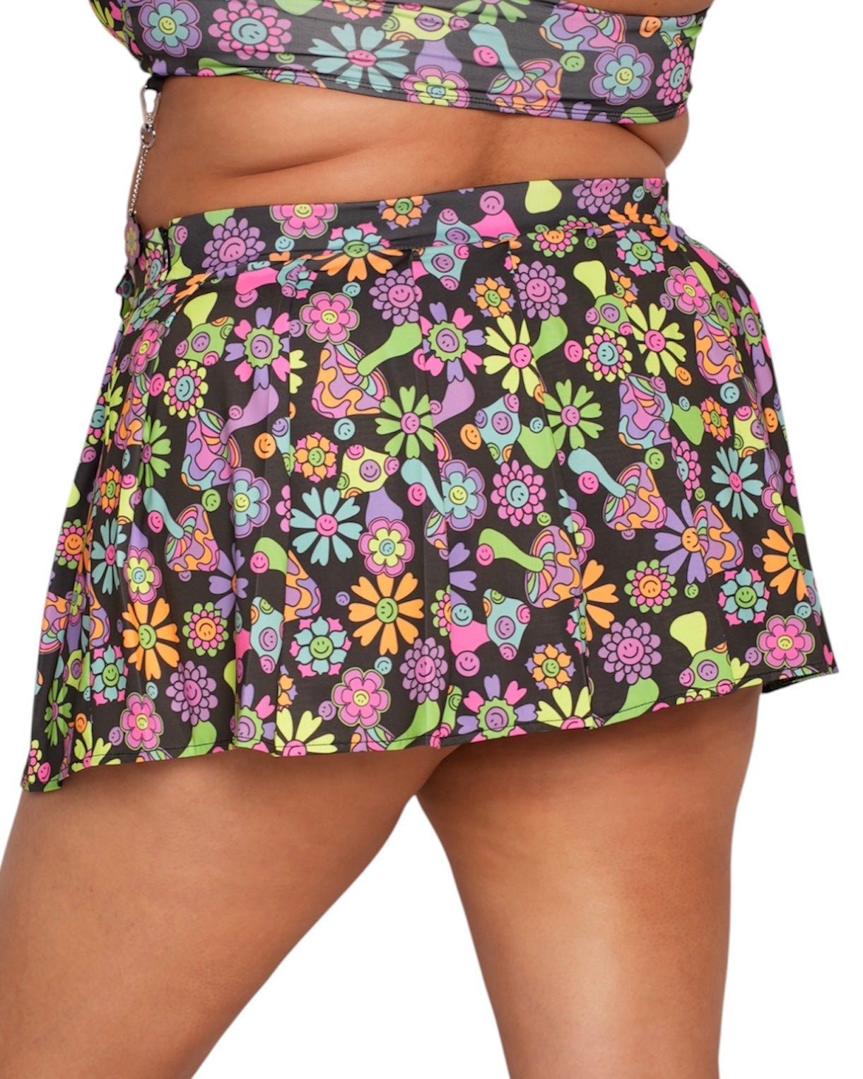 Shroom Bloom UV Reactive Skirt - Image 35402650288311