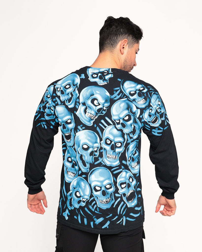 Skull Grove Tee-Black/Blue-Regular-Back--Eric2---L