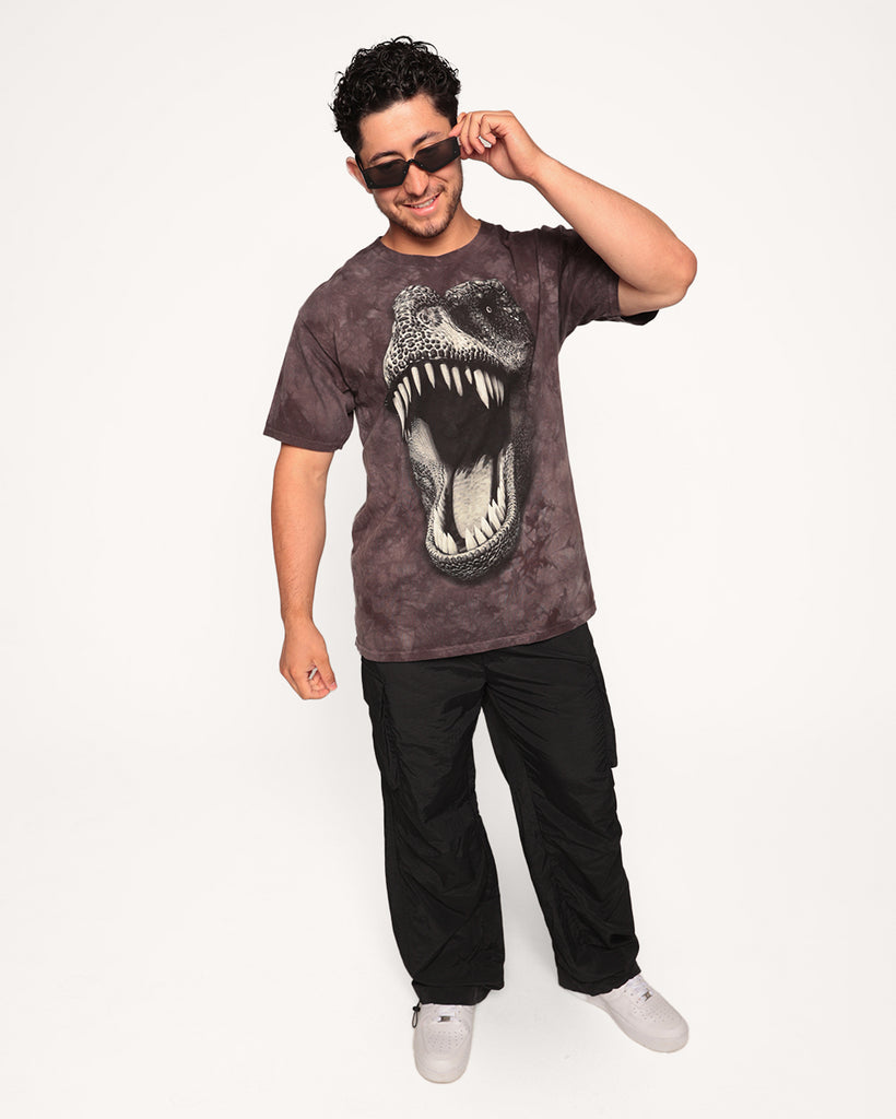 Sonic Savage T-Rex Tee-Black/White-Regular-Full--Eric2---L