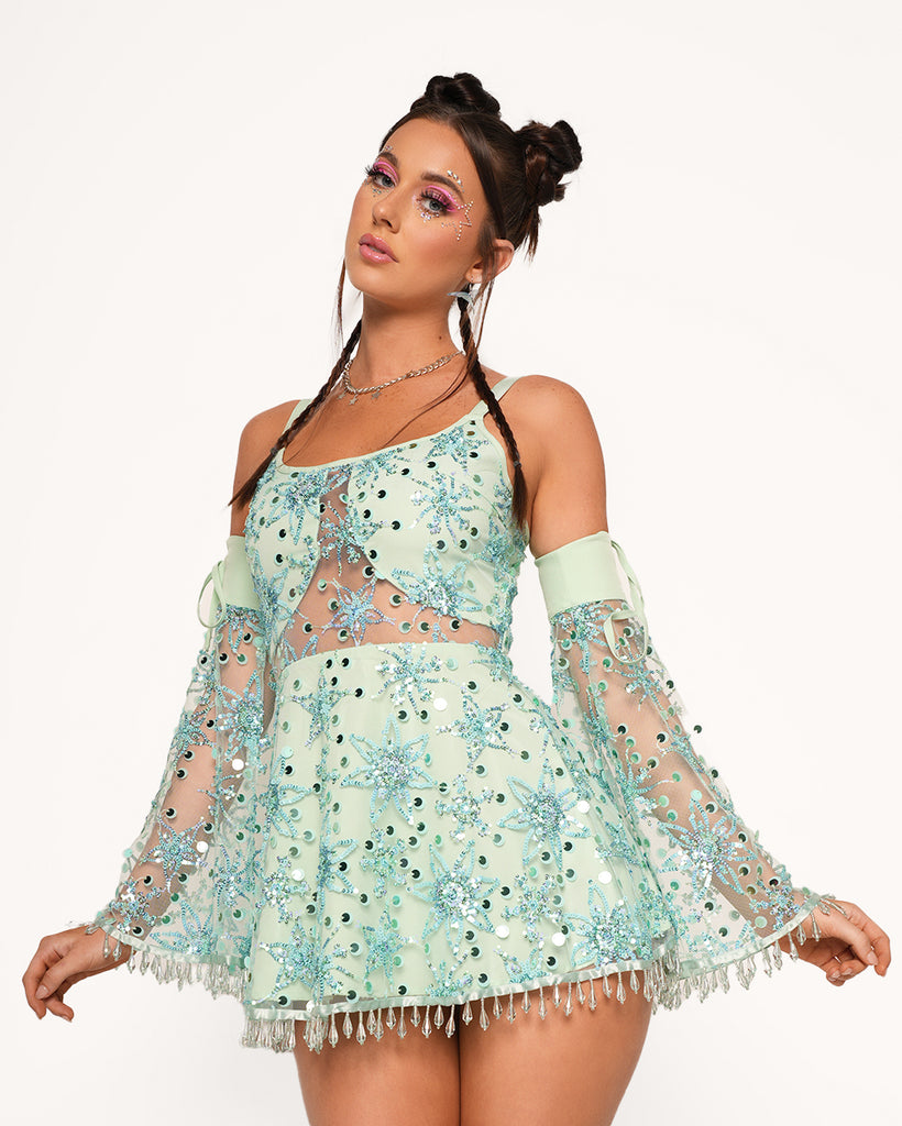 Sparkling Nights Dress Set-Teal-Regular-Side--Sarah2---S