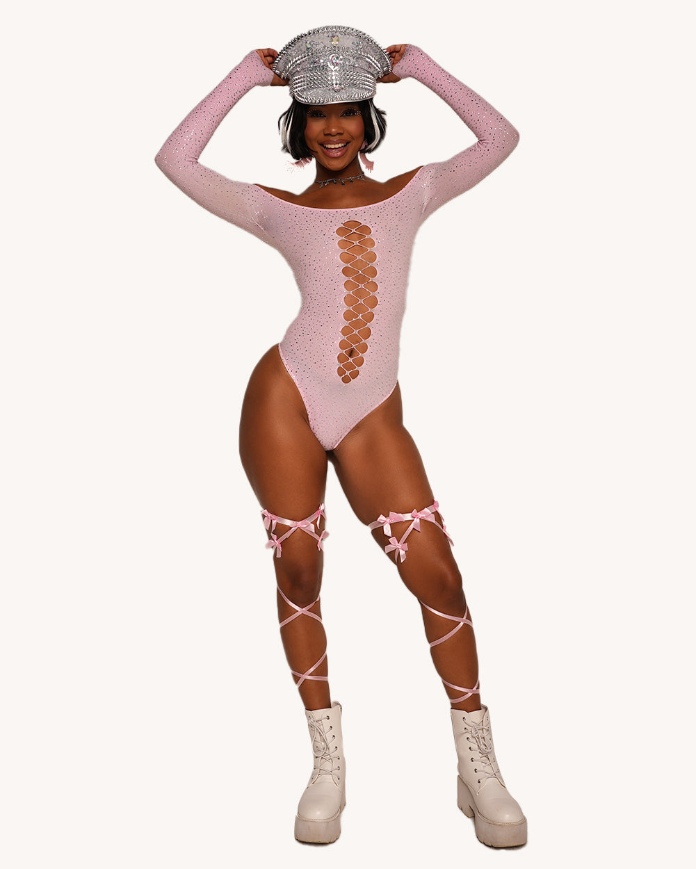Spotlight Moments Bodysuit - Baby Pink - Image 2