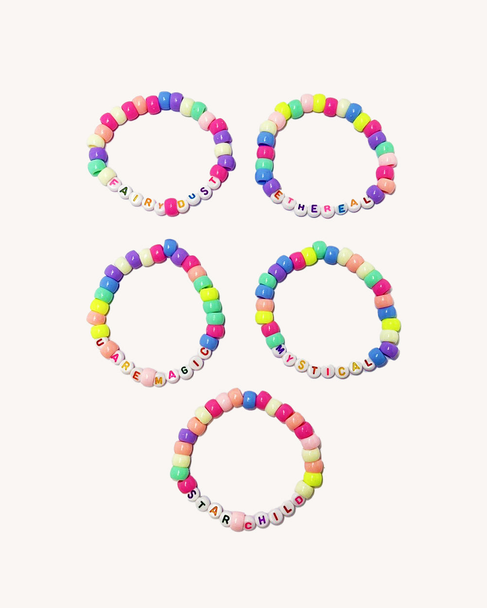 Stardust Dream Kandi Bracelet Set - Image 32206770045111