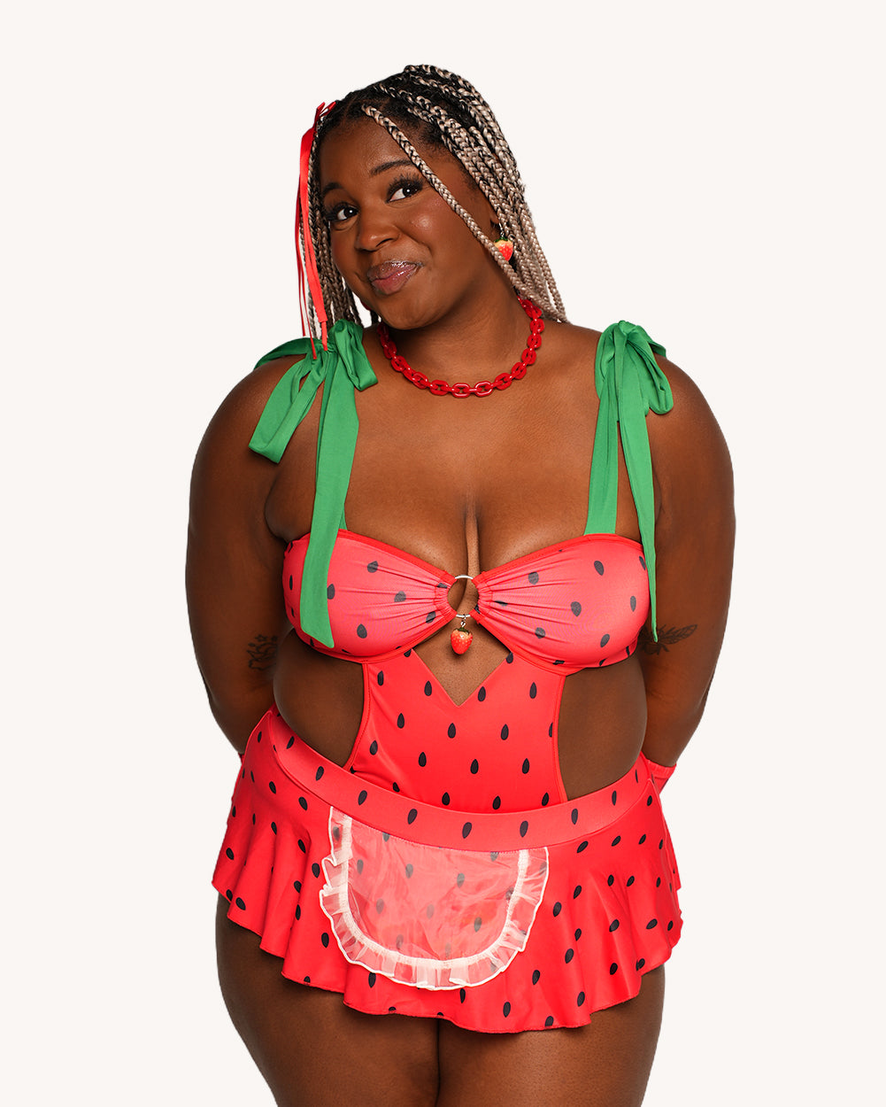 Strawberry Sweet Bodysuit Set - Image 5