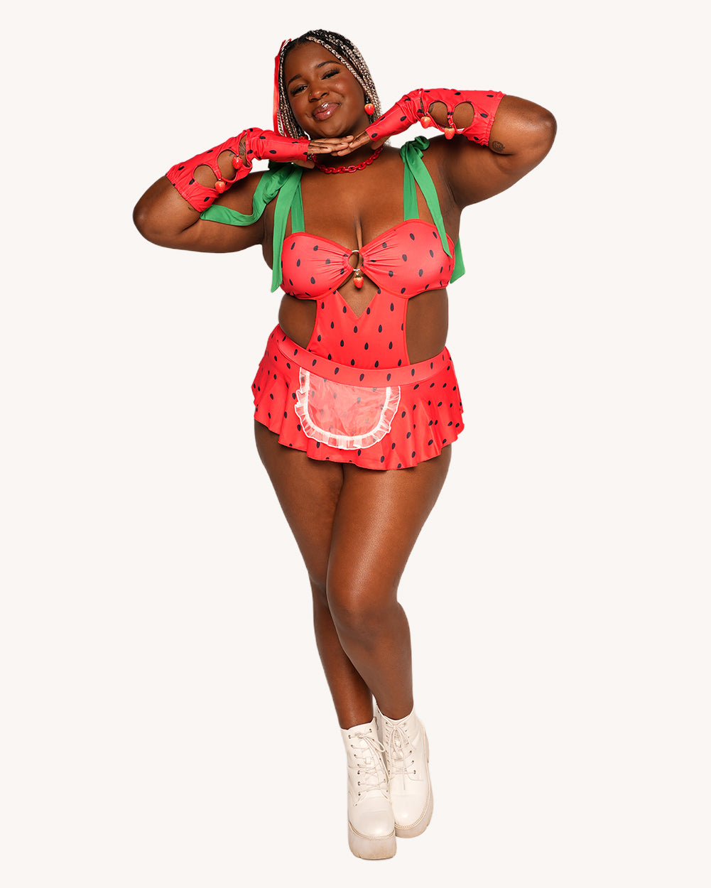 Strawberry Sweet Bodysuit Set - Image 33666764996791