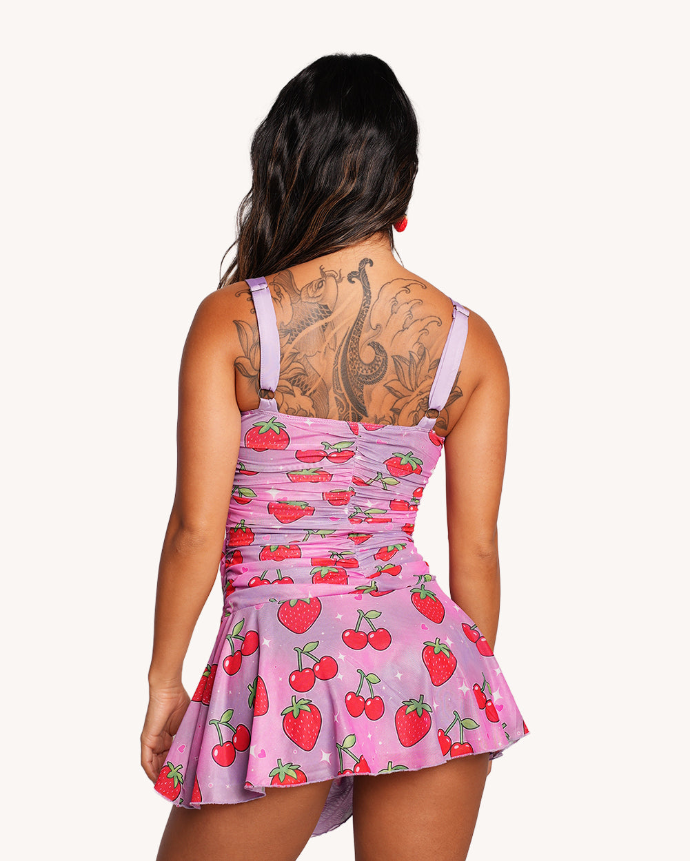 Strawberry Swing Mini Dress - Image 37232164012215