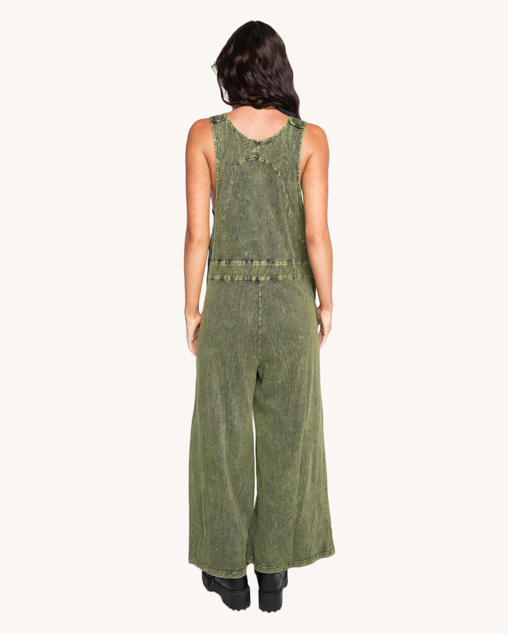 Sunflower State of Mind Overalls - Green - Image 5