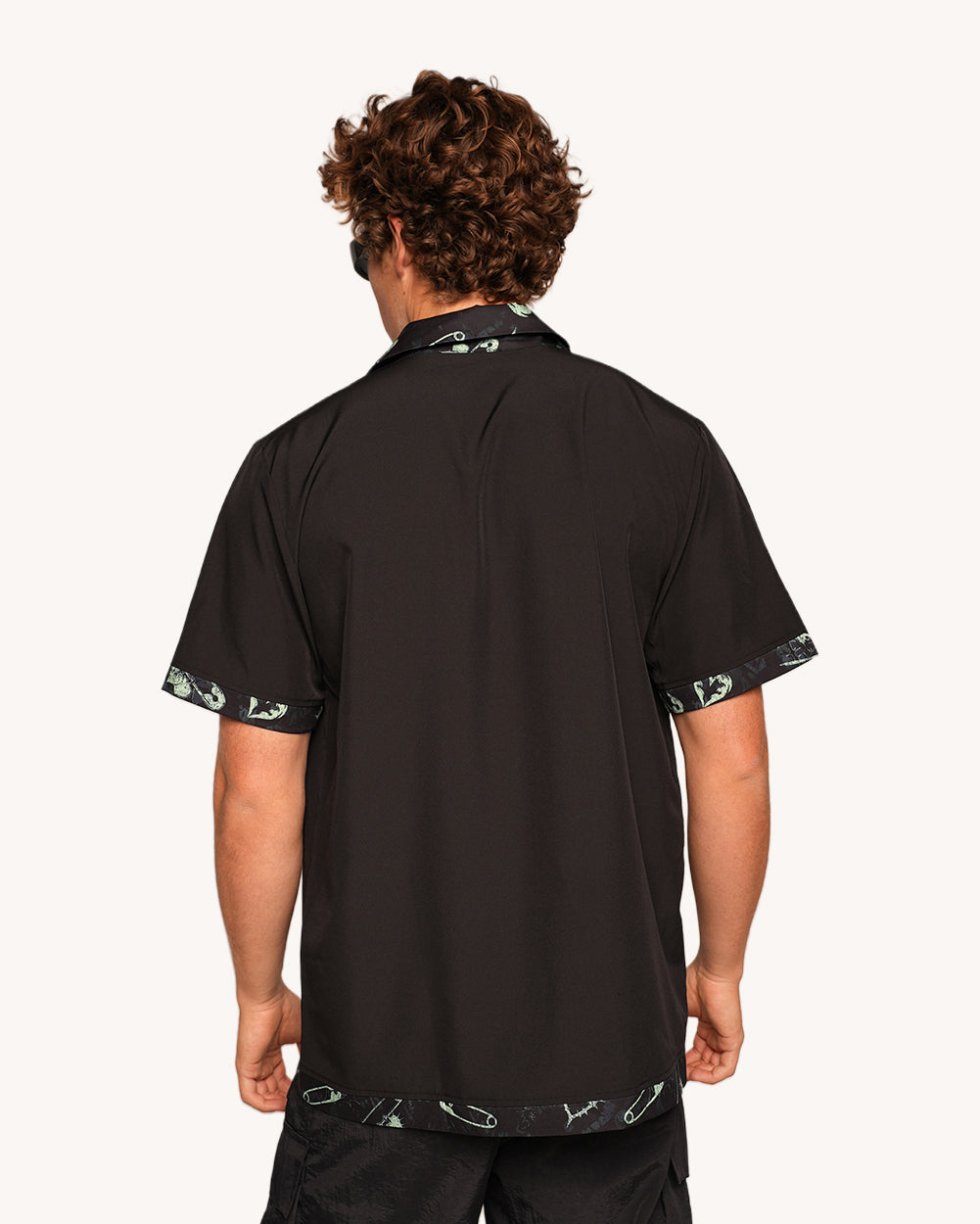 Sunflowerraver x iHR Get Bent Men's Button Up-Men